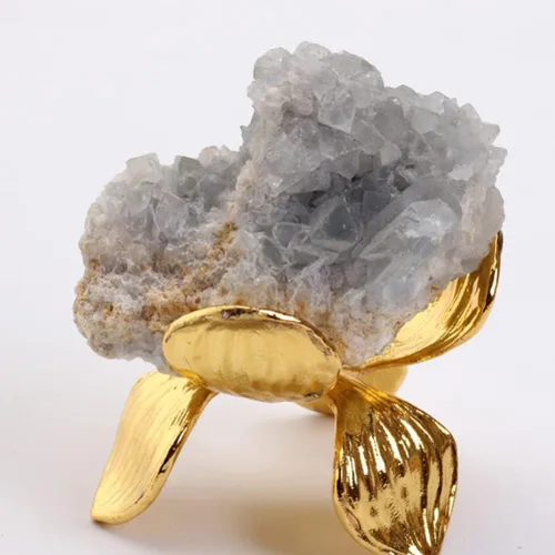 Miniatura 2 de FOMIYES 2 unids tetera base base base de cristal base esfera soporte de bola de cristal de metal soporte de exhibición de esfera soporte de bola