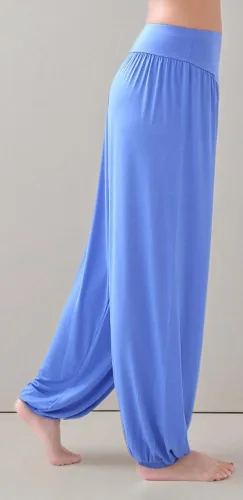 Miniatura 120 de Pantalones de algodón modal para mujer de AvaCostume, pantalones suaves para practicar yoga o deportes.