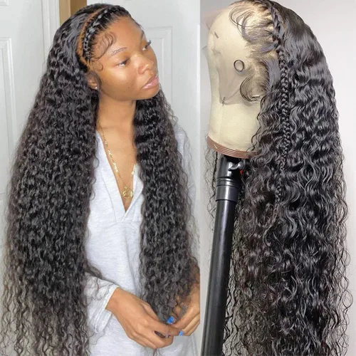 Miniatura 10 de Peluca Bob Corta de Cabello Humano 13x4 Pelucas Bob Frontales de Cabello Humano Pre Desplumadas para Mujeres Negras Pelucas de Encaje Frontal Bob 10