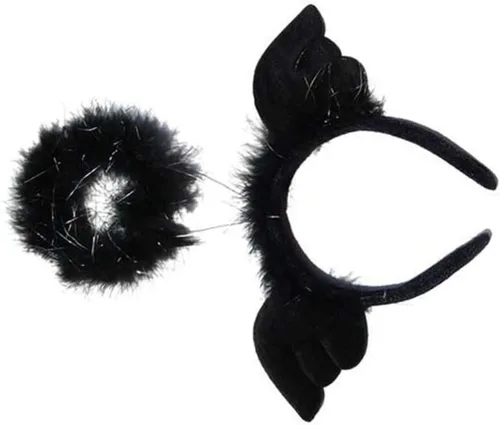 Miniatura 2 de CALLARON 2 Pcs White Headbands Halloween Decoration Cosplay Costume Halloween Angel Decoration Cup Display Shelf