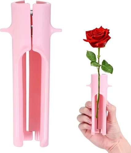 M METERXITY Paquete de 1 herramienta peladora de espinas de rosas, pelador de espinas de hojas de tallo de rosa de metal para ramos, ramas de
