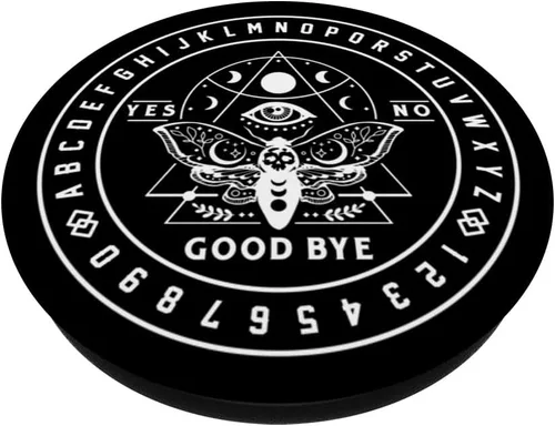 Miniatura 2 de Moth Planchette Ouija Spirit Board Vintage Gothic Horror PopSockets intercambiables PopGrip