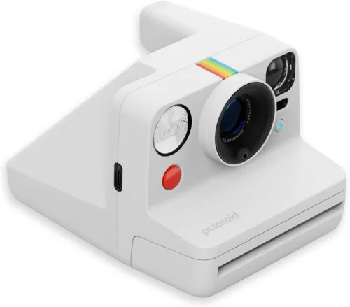 Miniatura 6 de Polaroid Now Plus Generation 3 Cámara instantánea con sistema de enfoque automático de dos lentes y modo manual (blanco) paquete con kit de película