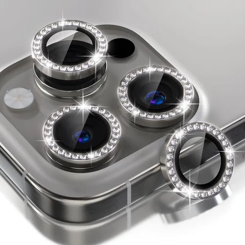 Miniatura 32 de Choiche Compatible para iPhone 17 Pro/iPhone 17 Pro Max Protector de Lente de Cámara, Protector de Pantalla de Cubierta de Cámara de Vidrio Templado