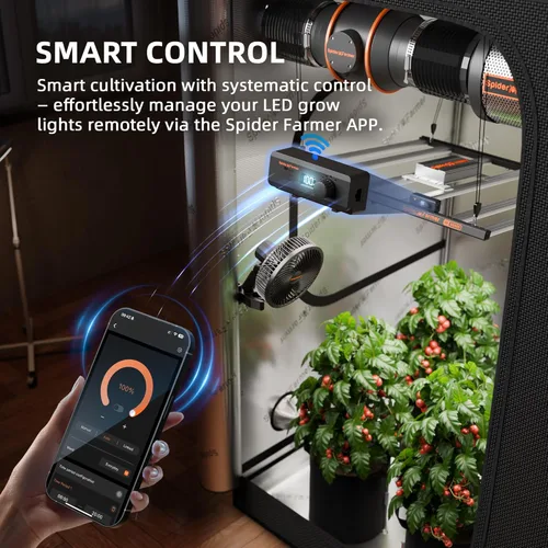 Miniatura 5 de Spider Farmer G3000 - Luces LED de crecimiento rentables de 300 W, cobertura de 3 x 3 pies, espectro completo, lámpara de cultivo regulable