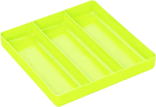 Miniatura 20 de Ernst MFG Organizador de cajones de 10 compartimentos: bandeja apilable resistente para organización de herramientas automotrices, caja de Negro