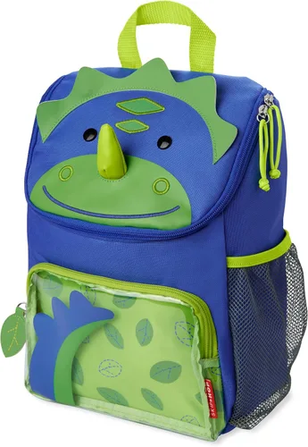 Miniatura 24 de Skip Hop - Mochila para preescolar, colección Zoo, para niños pequeños de 3 a 4 años, diseño de llama