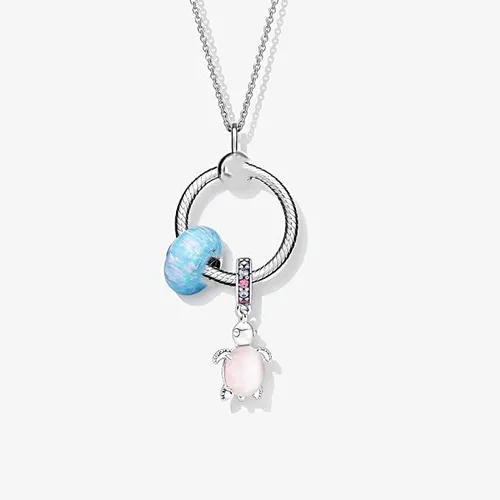 Miniatura 2 de Colgante de plata de ley 925, joyería para niña, regalos para mujer, pulsera y collar