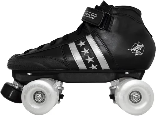 Miniatura 4 de Bont Patines de ruedas para niños con ruedas LED luminosas para interiores y exteriores, 100% piel, juveniles, niños, niñas, niños