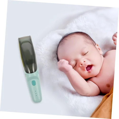 Miniatura 8 de Beaupretty Cortadora de pelo silenciosa con hoja de cerámica, herramienta de corte de pelo portátil ligera para niños recién nacidos y kit de aseo