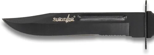 Miniatura 3 de Survivor HK-1023DP Cuchillo de hoja fija de 7.5 pulgadas en total, negro