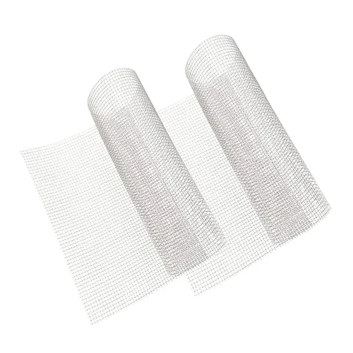 Miniatura 17 de Paquete de 5 mallas de alambre tejido de acero inoxidable 304, nunca se oxida, malla de alambre dura y resistente al calor, malla fina para muchos