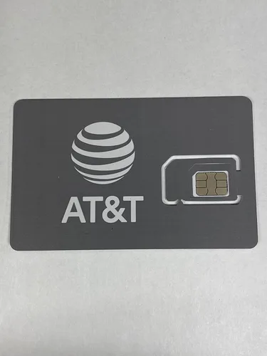 Miniatura 2 de AT&T 4G 5G SIM Card Triplecut (para cualquier tamaño de ranura SIM) Kit de activación para uso en cualquier dispositivo AT&T 5G/4G. Incluye una