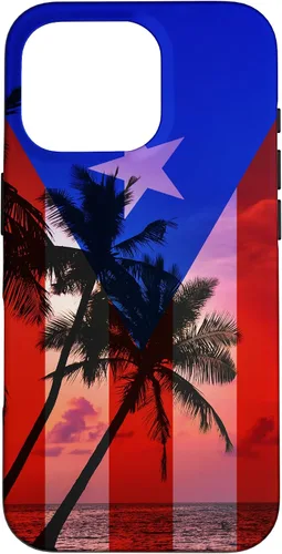 Miniatura 19 de iPhone 11 Tropical Ocean Vibes Bandera de Puerto Rico - Funda del Orgullo Puertorriqueño