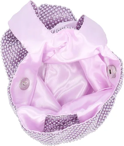 Miniatura 2 de Jessica McClintock Womens Logan Mesh Pouch Evening Bag