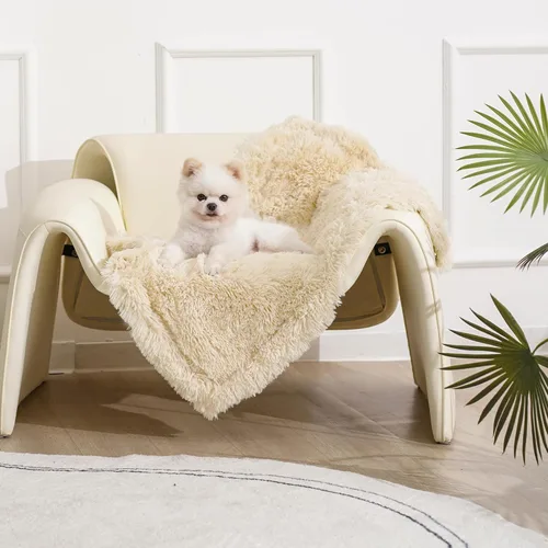 Miniatura 4 de gogobunny Manta impermeable para perros para perros grandes, gatos, cachorros, manta reversible de piel sintética para mascotas, lavable, protección
