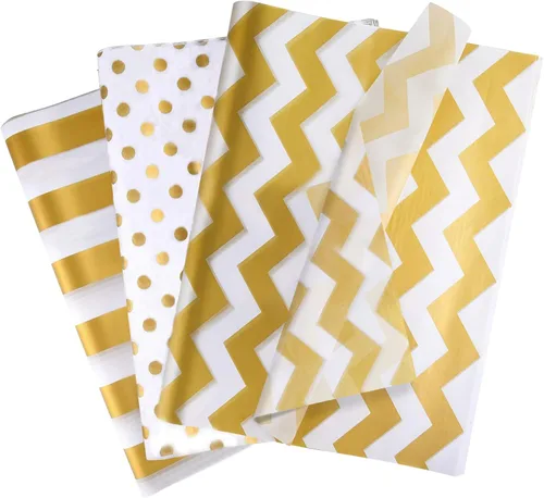 Miniatura 13 de 60 hojas de papel de seda para bolsas de regalo, papel de seda de envoltura rosa mixto a granel para decoración, manualidades, cumpleaños, boda