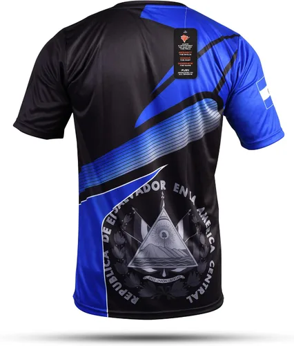 Miniatura 2 de Fury El Salvador Camiseta de Fútbol - Hombre/Mujer/Unisex/Hombres Camiseta de Futbol