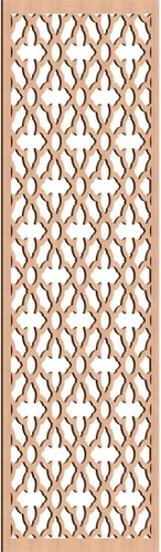 Miniatura 147 de Madison Paneles de pared decorativos de madera con calado, 9 3/8 pulgadas de ancho x 24 3/8 pulgadas de alto x 3/8 de alto, roble rojo rojo (Red Oak)