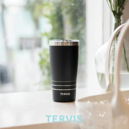 Miniatura 6 de Tervis Traveler - Vaso de viaje con triple aislamiento térmico Peekaboo de Star Wars Mandalorian mantiene las bebidas frías y calientes, 20 onzas