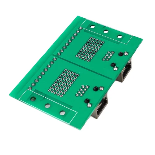 Miniatura 6 de Placa de conector Ethernet RJ45 dual con placa terminal de tornillo para transferencia de datos rápida y amplia aplicación