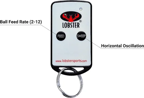 Miniatura 5 de Lobster Sports Pickleball Machine – Full-Featured – Adjustable Topspin, Backspin, & Lobs, Random Oscillation, Ball Speed (20-60MPH), Lightweight &
