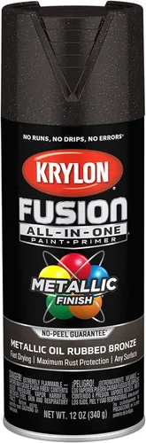 Miniatura 63 de Krylon Fusion - Pintura en aerosol adhesiva todo en uno para uso en interiores y exteriores, 12 onzas, aluminio Icy Grape