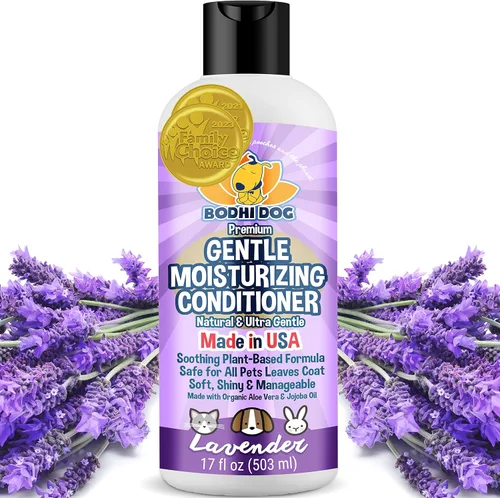 Miniatura 8 de Bodhi Dog Acondicionador hidratante suave para perros, fórmula calmante a base de plantas con aloe vera y aceite de jojoba, hidrata y suaviza