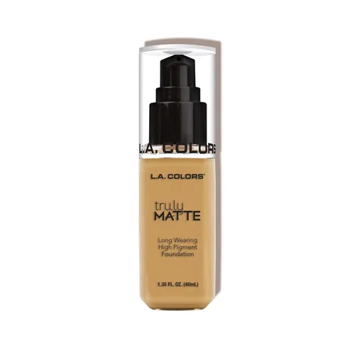 Miniatura 20 de L.A. Colors Base Mate Verdadera, Bronceado Profundo CLM361 (Paquete de 2)