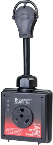 Miniatura 12 de Progressive Industries EMS-HW50C - Protector de sobretensiones para autocaravana resistente, negro, 50 amperios