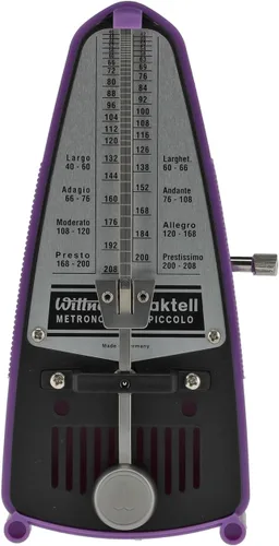 Miniatura 3 de Wittner 903089 Taktell Piccolo Metrónomo, Violeta