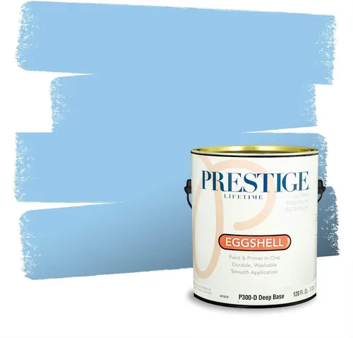Miniatura 5 de Pintura Exterior + imprimación PRESTIGE, todo-en-uno, 1 galón, acabado mate, color comparable al Valspar* Royal Gray* VS151-Gris real