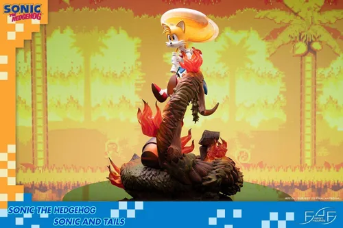 Miniatura 6 de Sonic The Hedgehog: Sonic and Tails - Figura de edición estándar sin escala