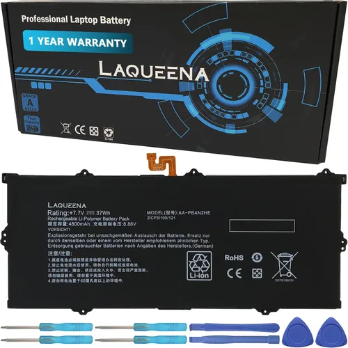 AA-PBAN2HE - Batería para portátil compatible con Samsung Galaxy Book Go 340XDA NP340XLA XE340XDA-KA3US-RB XE340XDA-KA1US XE340XDA-KA3