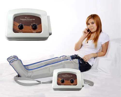 POWERPRESS - Sistema de masaje de piernas de compresión para botas de recuperación con par completo de piernas (XL)