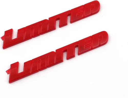 Miniatura 6 de 2 piezas de emblema de puerta negro brillante superpuesto Compatible con Sequoia Tacoma Tundra 4Runner (Negro brillante)
