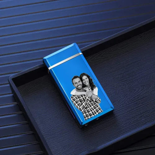 Miniatura 6 de Encendedor de fotos Zippo personalizado con imagen, encendedor de fotos personalizado para hombres, encendedor de puros, encendedor electrónico