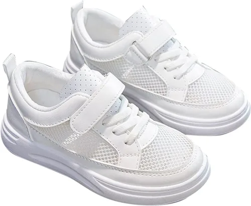 IWIHMIV Zapatos deportivos de malla transpirable antideslizante para niños y niñas, para correr, deportes, caminar, zapatos deportivos cómodos para
