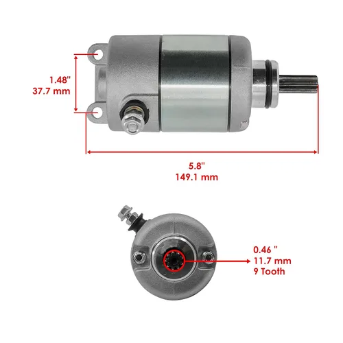 Miniatura 2 de Caltric 21163-0762 21163-0043 21163-0058 Motor de arranque compatible con motocicleta Kawasaki