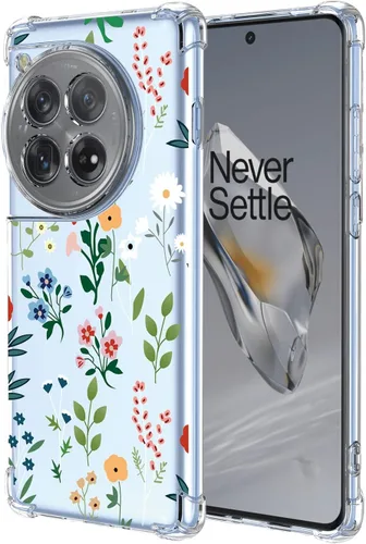 Miniatura 31 de Funda para OnePlus Nord CE 2 Lite 5G Clear Flower Phone Case Soft TPU a prueba de golpes, antiarañazos, funda protectora para 1+Nord CE2 Lite 5G