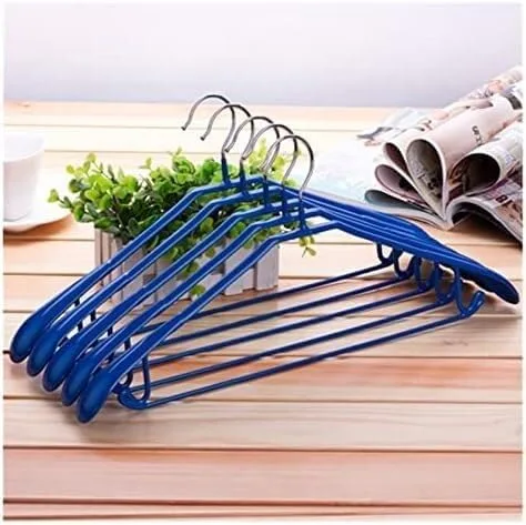 Miniatura 12 de Perchero organizador de ropa, perchas de ropa / perchas para abrigos, 10 perchas de metal antideslizante sin costuras para el hogar para colgar ropa