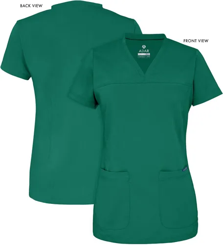 Miniatura 5 de Adar Pro - Ropa quirúrgica para mujer, camisa con cuello en V