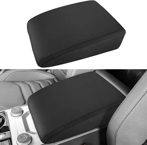 Miniatura 10 de INTGET Funda para consola central Volkswagen/VW Atlas 2025 2024, funda de cojín para reposabrazos, cubierta de consola central, protector de tapa