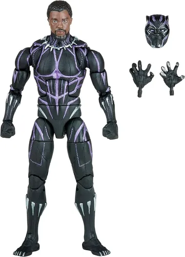 Miniatura 2 de Marvel - Serie Legends Black Panther Legacy Collection, figura de acción de Pantera Negra, juguete de colección de 6 pulgadas, 3 accesorios