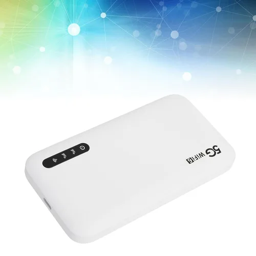 Miniatura 4 de Hotspot móvil 5G Wi Fi 6, enrutador de punto de acceso de alta velocidad de 2.77 Gbps, soporte de 16 dispositivos, router portátil de 6100 mAh WiFi