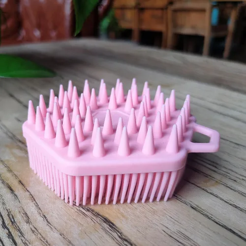 Miniatura 5 de Cepillo sensorial prémium para niños o autismo, limpiador corporal de silicona suave, cepillos sensoriales 2 en 1 para terapia ocupacional, esponja
