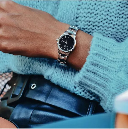 Miniatura 2 de Daniel Wellington Iconic Link Reloj pulsera de eslabones de oro rosa o plata