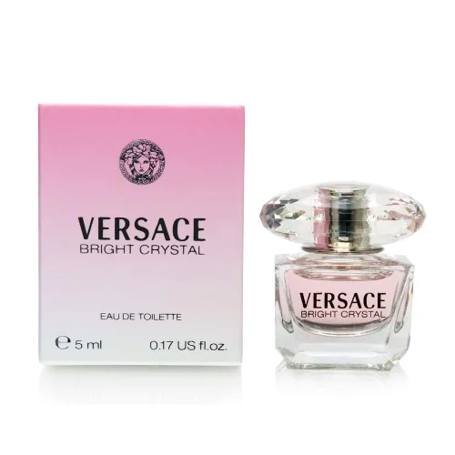 Miniatura 4 de Versace Bright Crystal Eau de Toilette en aerosol, 3 onzas líquidas