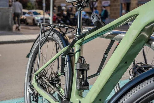 Miniatura 3 de ABUS Bordo 6000C/120 - Cerradura plegable con soporte para cerradura SH, cerradura de combinación de acero endurecido, cerradura de bicicleta