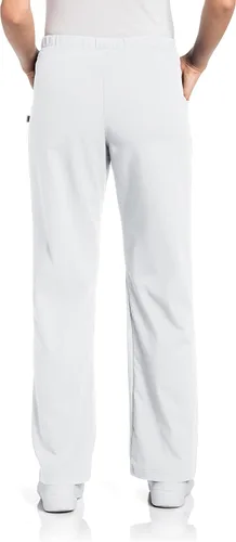Miniatura 3 de Urbane 9306 - Pantalones médicos modernos de pierna acampanada con 2 bolsillos para mujer
